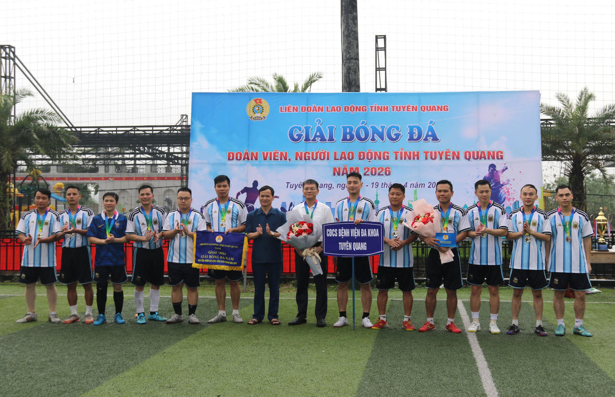 Giải bóng đá đoàn viên, người lao động Tuyên Quang 2026