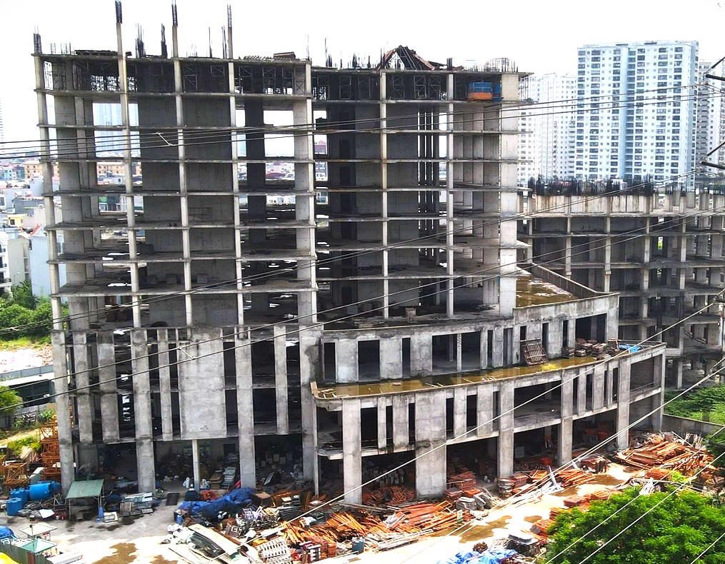 Dự án Usilk City được Thanh tra Chính phủ nhắc đến với loạt sai phạm về hợp đồng thuê đất, phê duyệt đơn giá thuê đất, trật tự xây dựng. Ảnh: G.B.