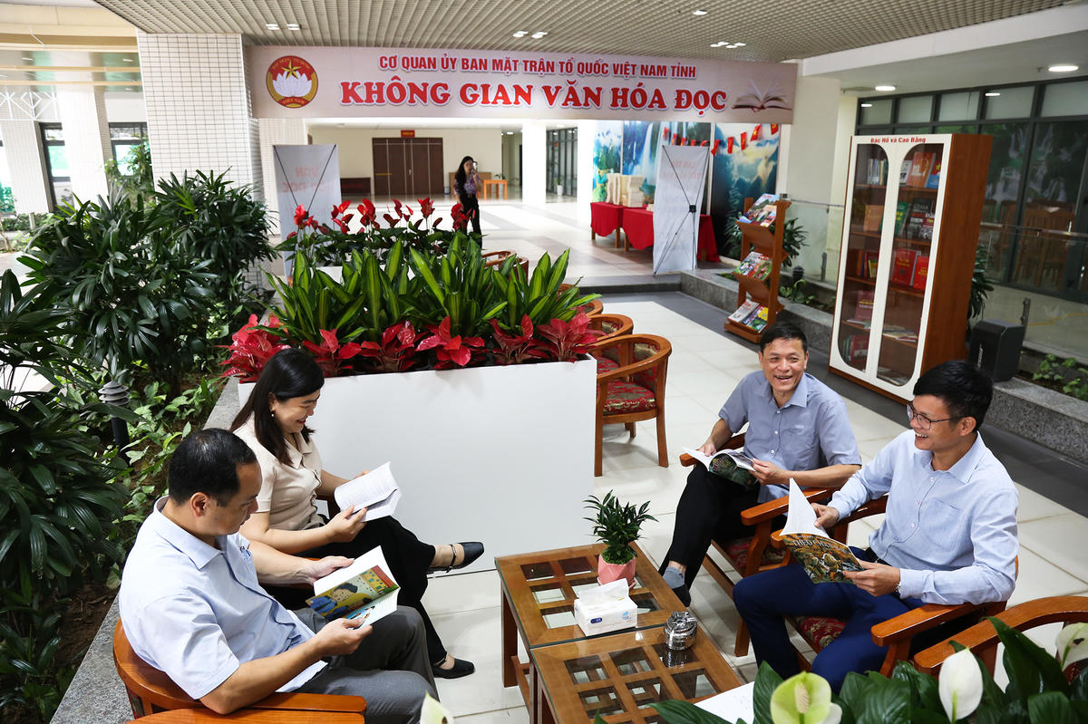 Mặt trận tỉnh Cao Bằng mở không gian văn hóa đọc