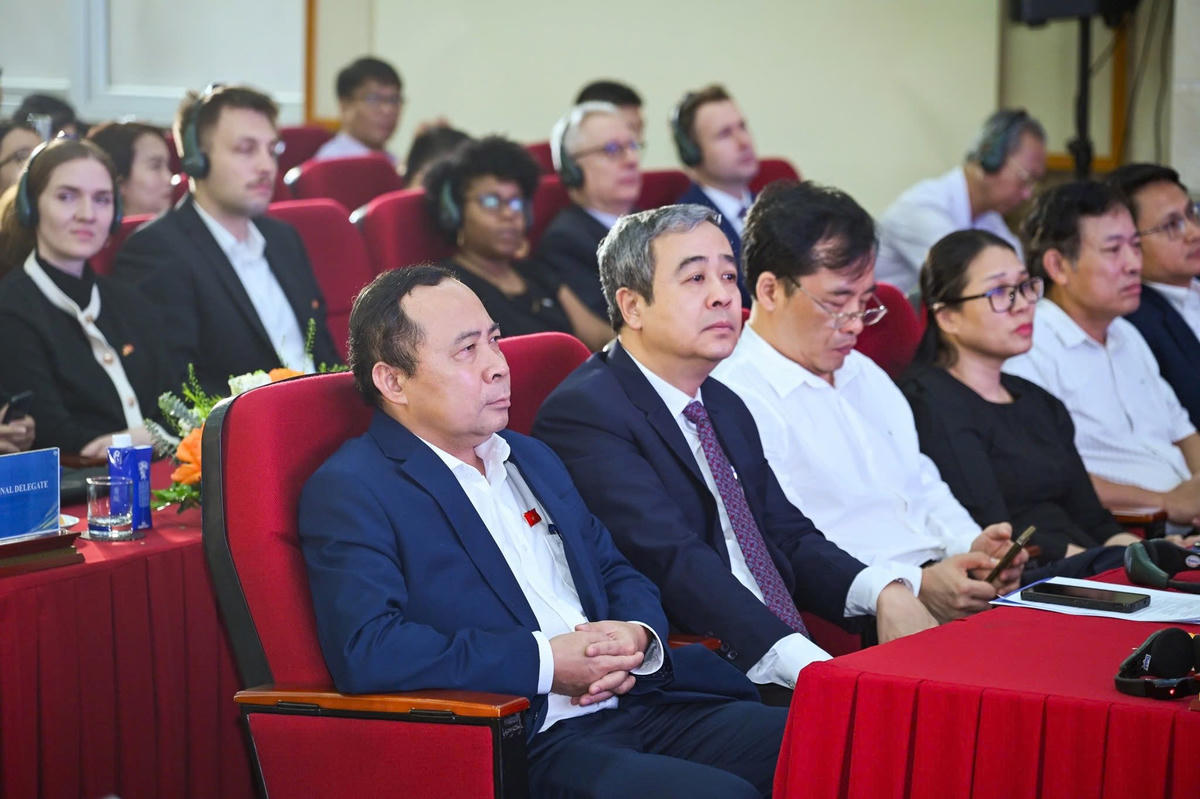 Các đại biểu tham dự Lễ hưởng ứng. Ảnh: Bộ KHCN.