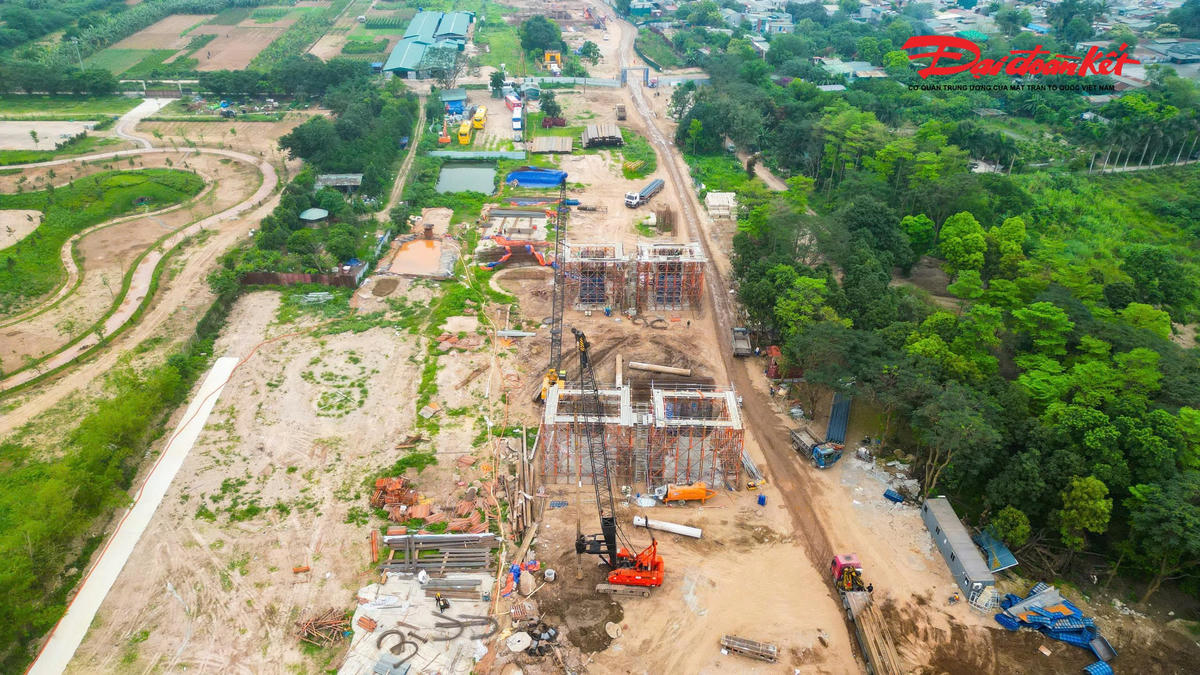 Tăng tốc thi công Cầu Trần Hưng Đạo, phấn đấu hoàn thành trụ dưới sông trước mùa lũ 2026