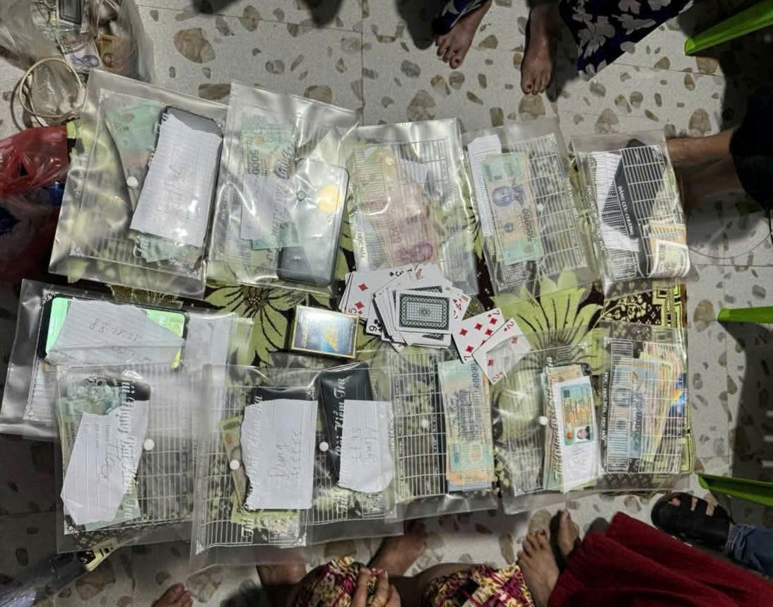 Tang vật vụ án. Ảnh: CV.