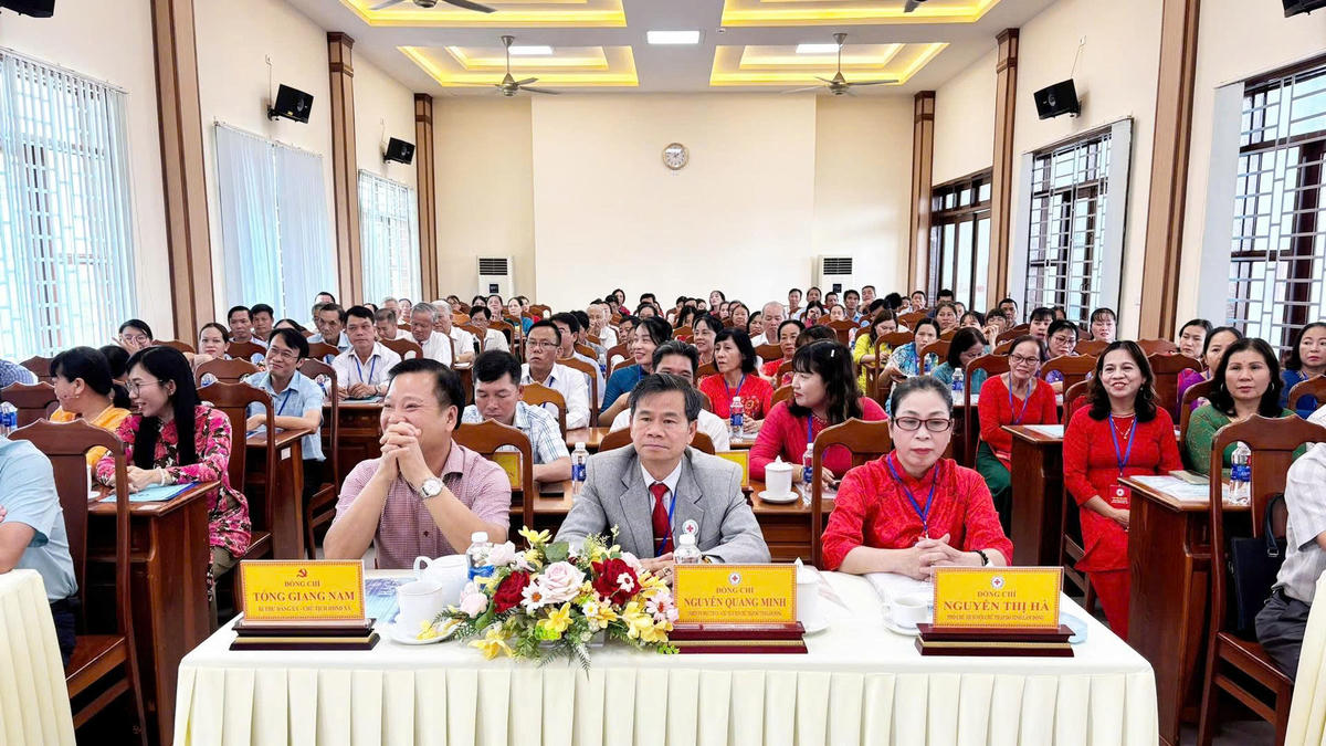 Đại hội Đại biểu Hội Chữ thập đỏ xã Đạ Tẻh lần thứ I, nhiệm kỳ 2026 - 2031 diễn ra trong không khí trang trọng, dân chủ và đoàn kết. Ảnh: Đ.L