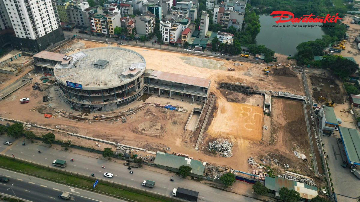 Bến xe Yên Sở lộ diện “mảnh ghép” giao thông chiến lược phía Nam Thủ đô