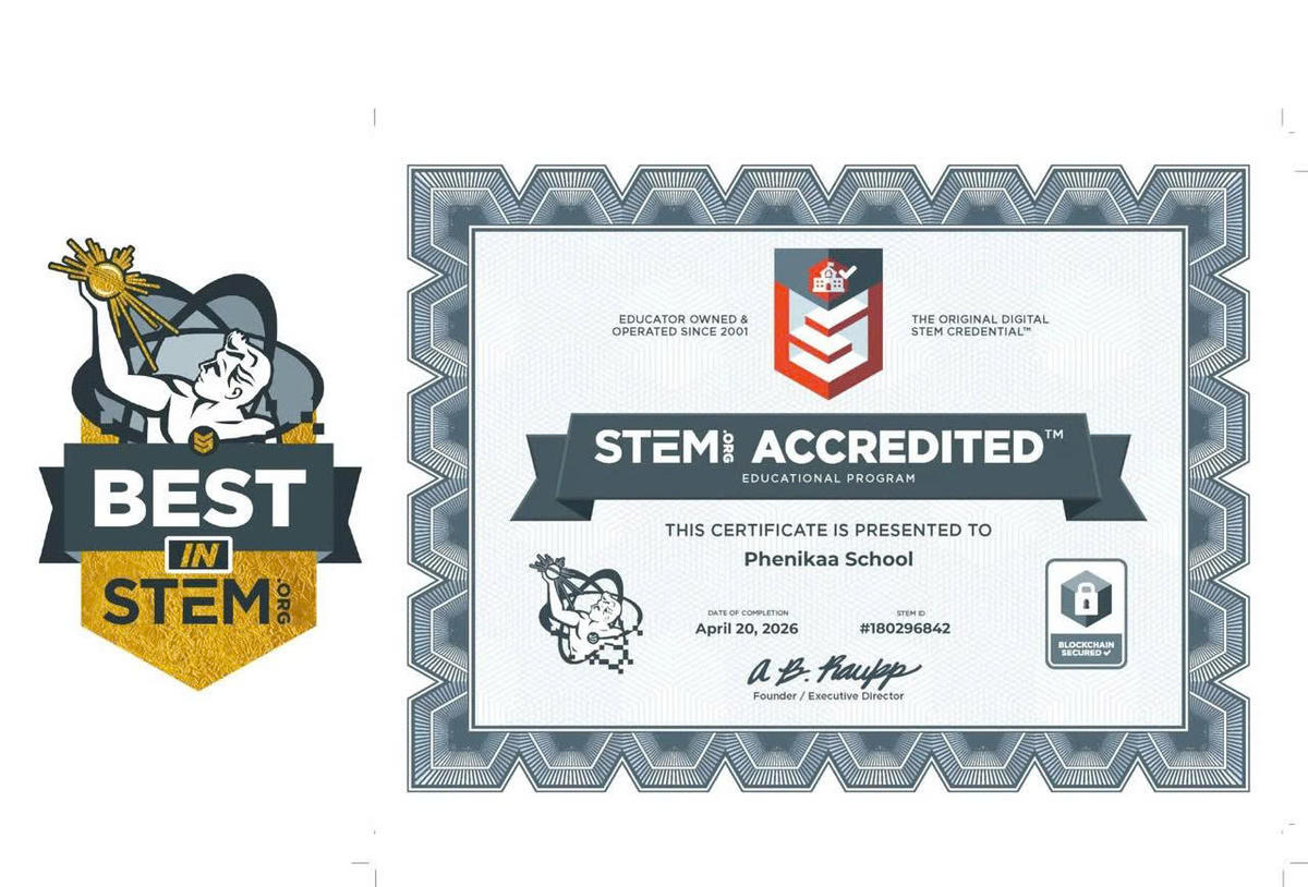 Trường PTLC Phenikaa đạt chứng nhận toàn cầu về giáo dục STEM và lọt Top 5% các tổ chức STEM xuất sắc nhất