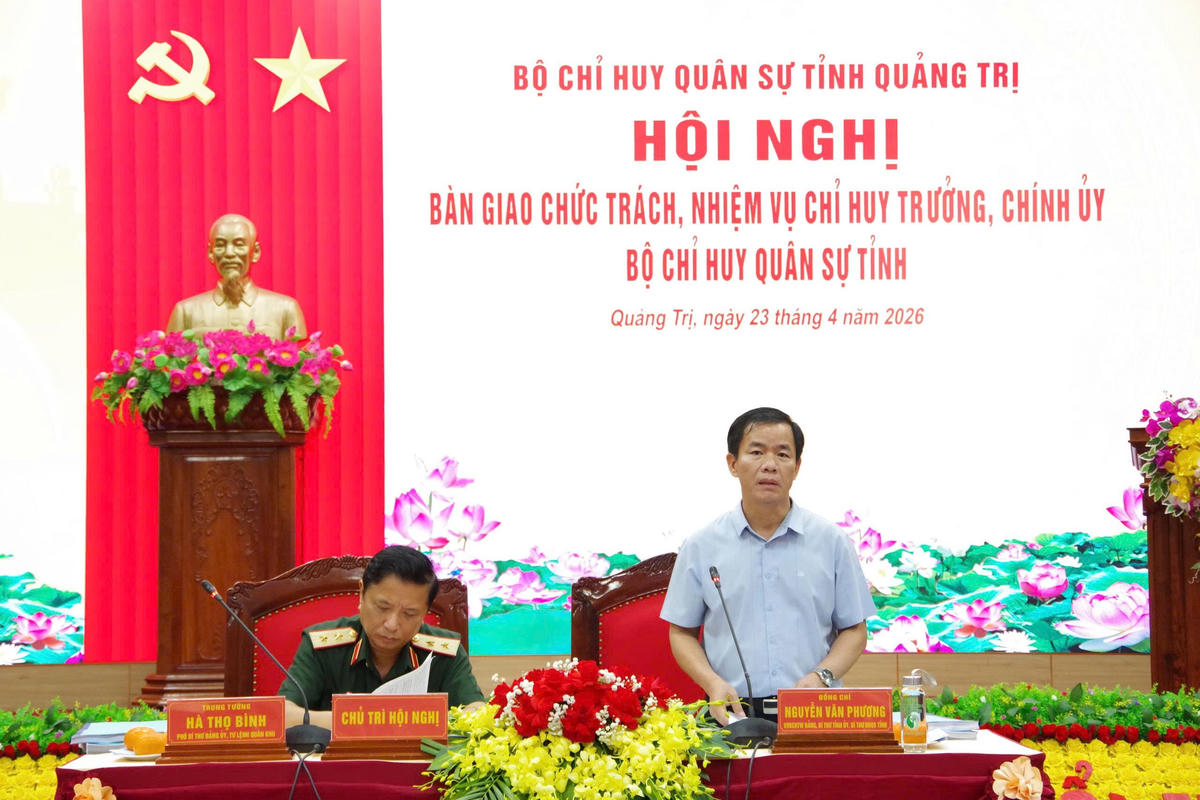Ông Nguyễn Văn Phương phát biểu tại hội nghị. Ảnh: QSQT.