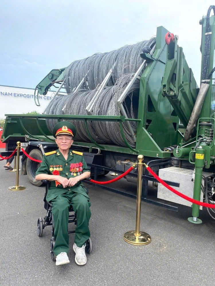 Cựu chiến binh Lê Xuân Niêm là tấm gương truyền cảm hứng mạnh mẽ cho thế hệ trẻ hôm nay. Ảnh: NVCC.