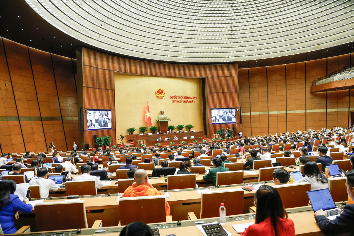 Hôm nay, bế mạc Kỳ họp thứ Nhất, Quốc hội khóa XVI