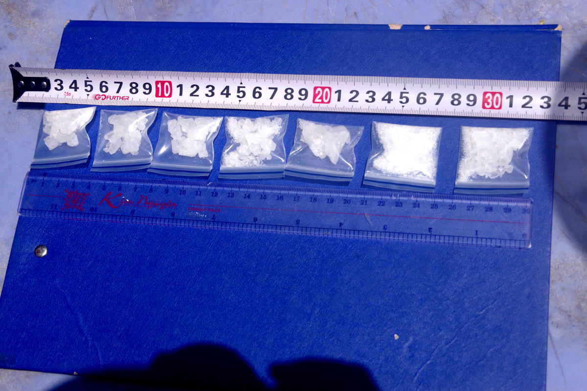 Tang vật thu được. Ảnh Trần Giỏi&nbsp;