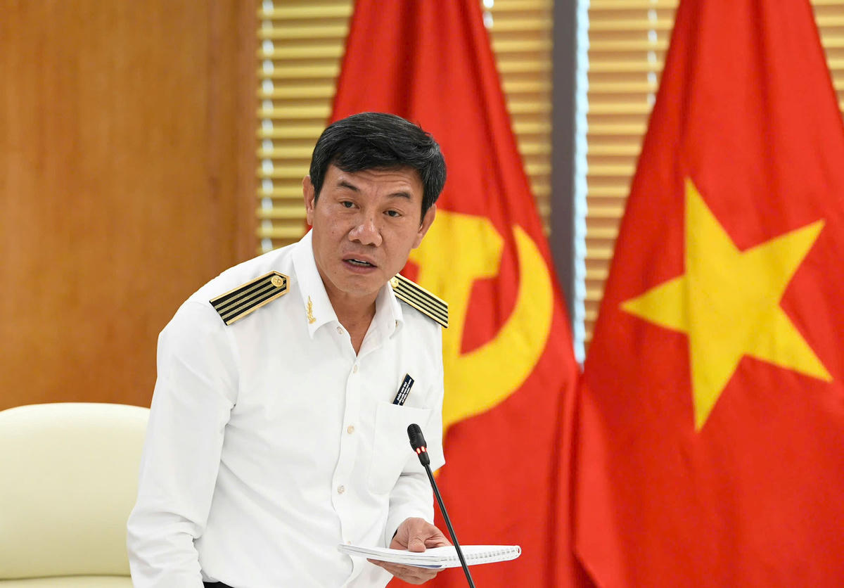 Phó Tổng Kiểm toán nhà nước Doãn Anh Thơ phát biểu.