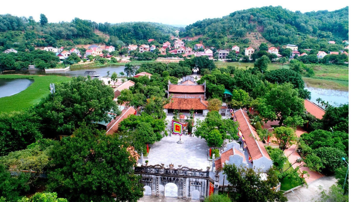 Khu vực Đền Kiếp Bạc, nằm trong quần thể Di sản văn hóa thế giới Di tích Côn Sơn - Kiếp Bạc. Ảnh: Thành Chung.&nbsp;