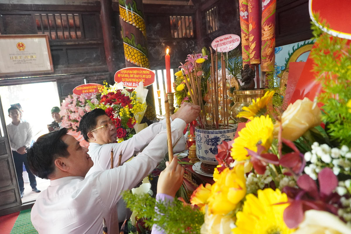 Phát triển Lễ hội Đình làng Hải Châu thành sản phẩm du lịch, trung tâm “bảo tàng sống”