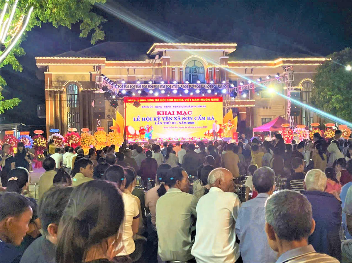 Rất đông người dân tham dự&nbsp;Lễ hội Kỳ Yên lần thứ III năm 2026. Ảnh: Nguyễn Tín.