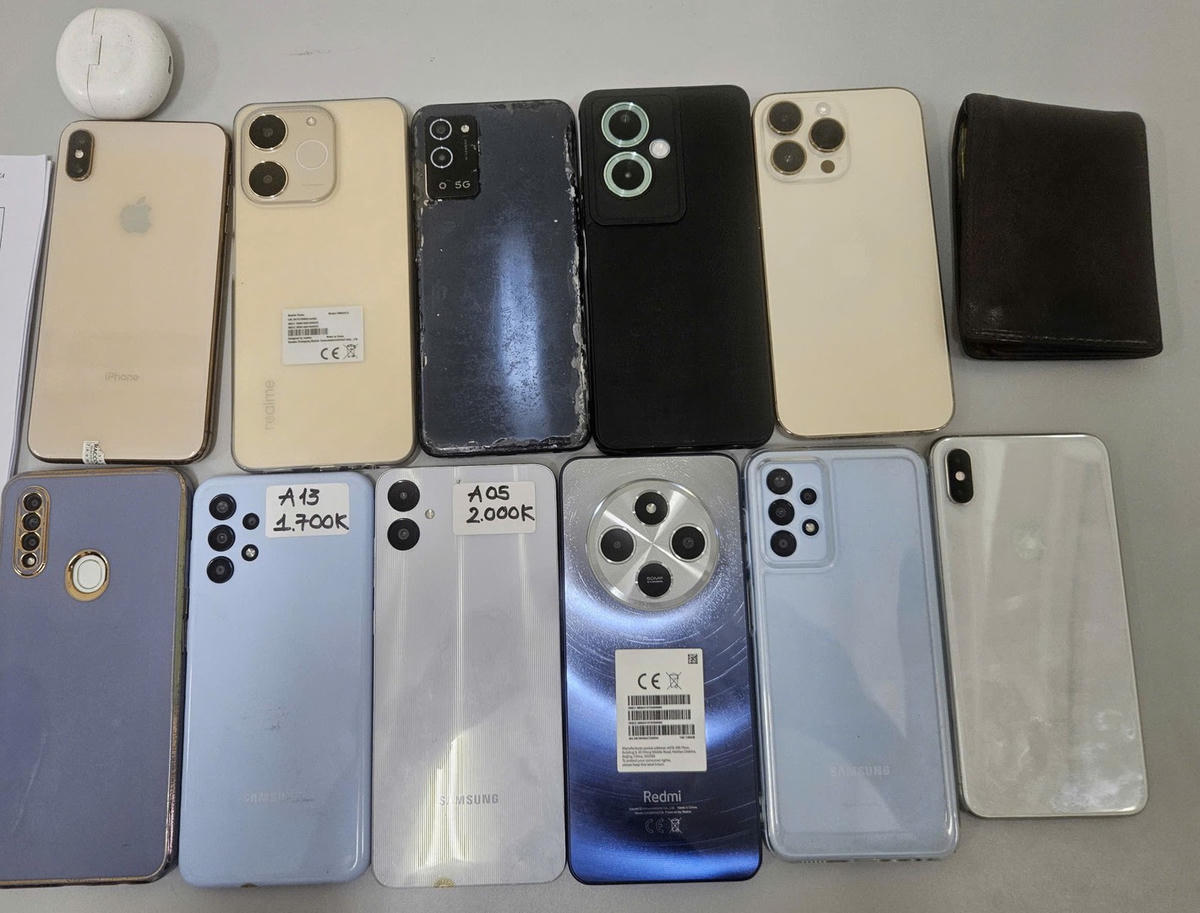 Tang vật vụ án.