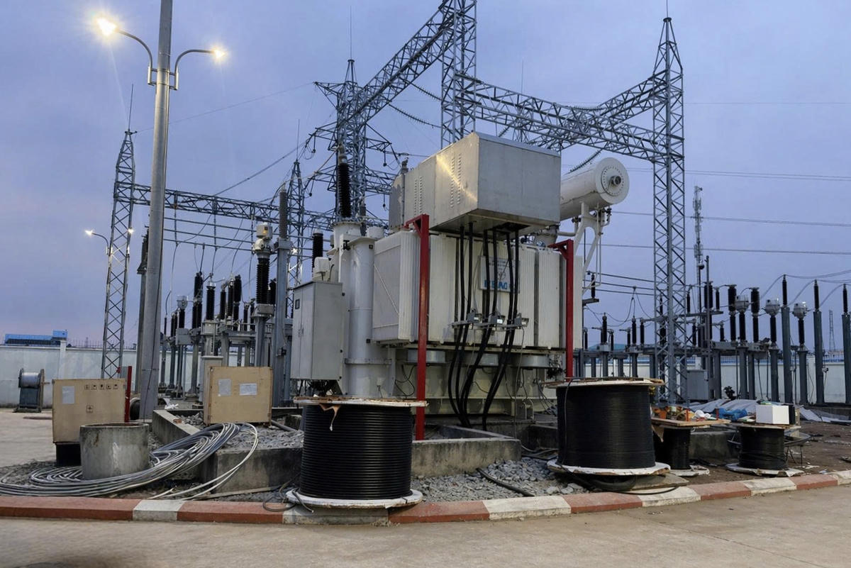 Công trình lắp máy 2 - 40MVA của Trạm biến áp 110kV Vĩnh Quang đóng điện ngày 21/4/2026.