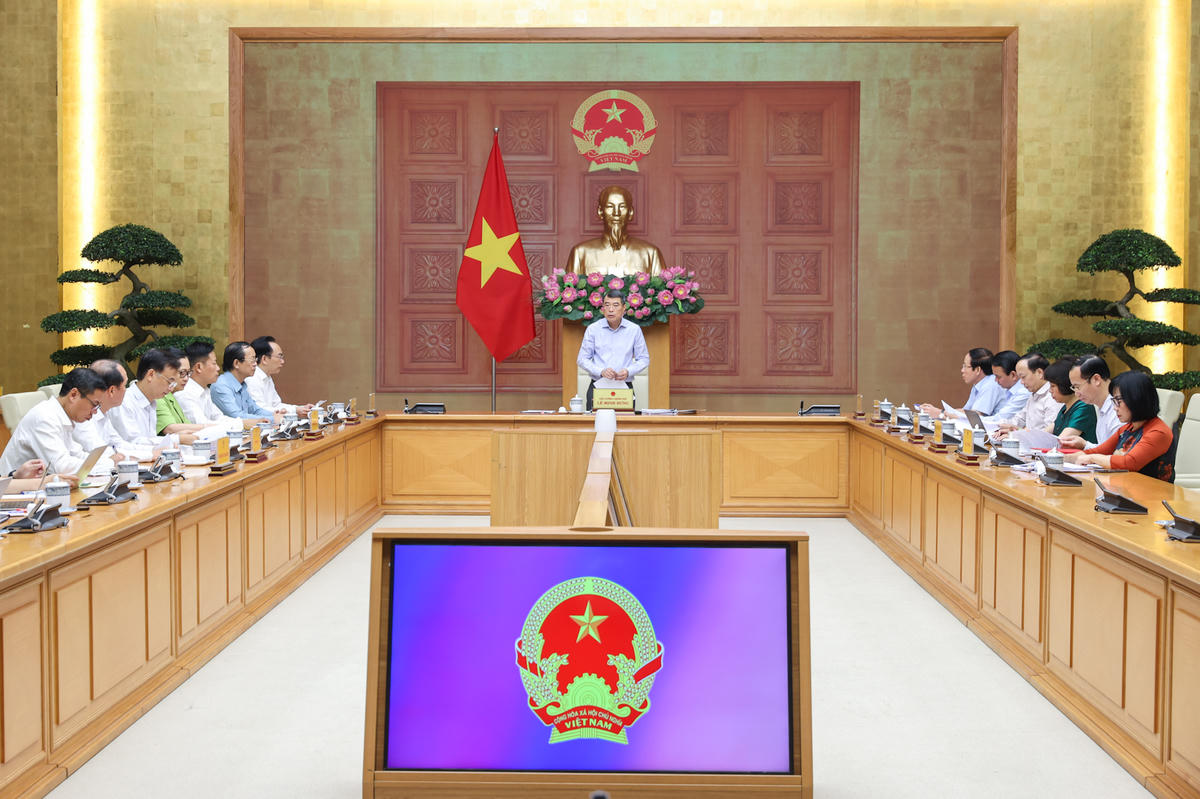 Quang cảnh buổi làm việc. Ảnh: Nhật Bắc