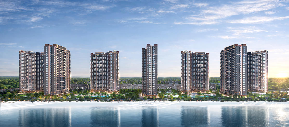 Masteri Grand Coast - Khu căn hộ cao cấp nằm trực diện công viên Wave Park, “trái tim” Ocean Park 2.