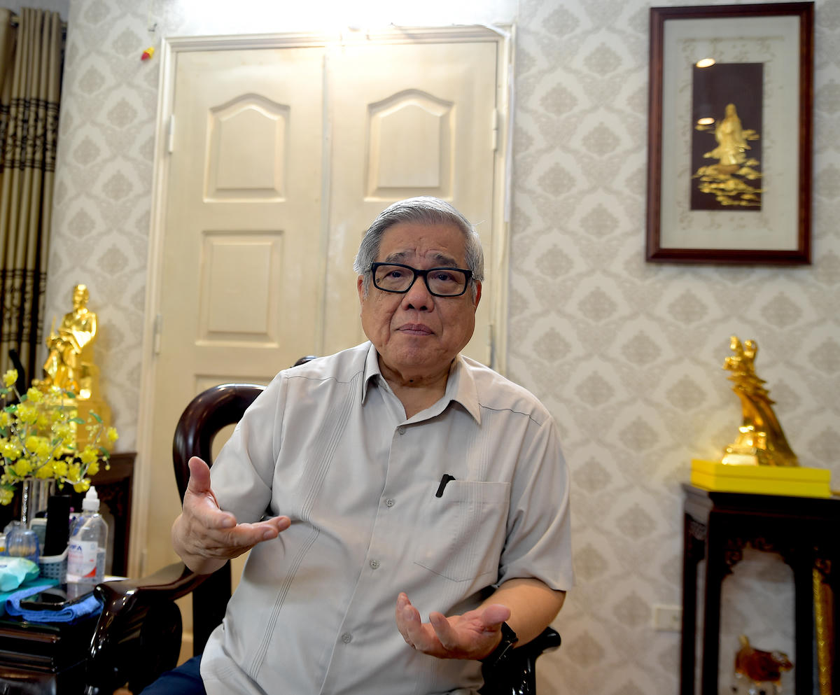 GS.TSKH Vũ Minh Giang. Ảnh: P. Sỹ.