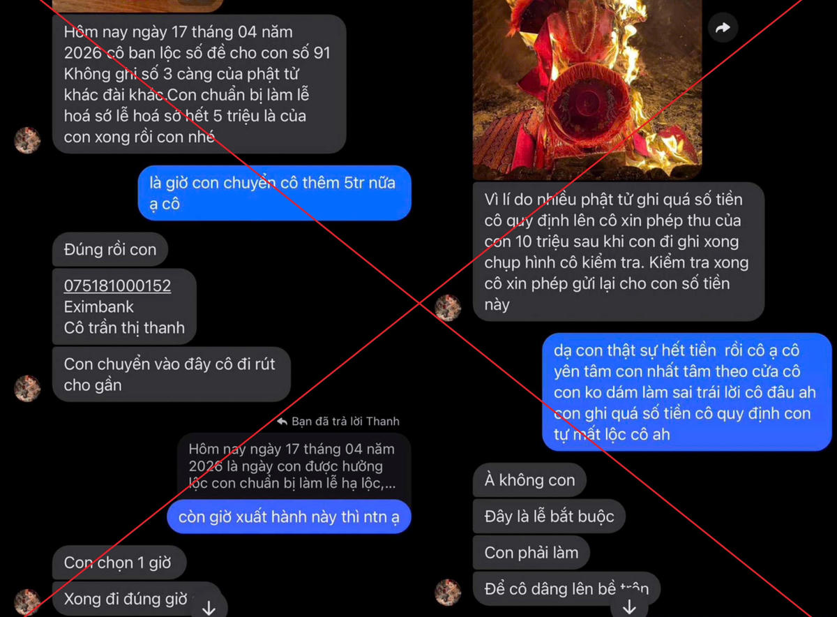 Nhiều hội nhóm, trang cá nhân quảng cáo cho “số lô, số đề chuẩn”, “số VIP”, “bao trúng”... trên không gian mạng là vi phạm pháp luật.