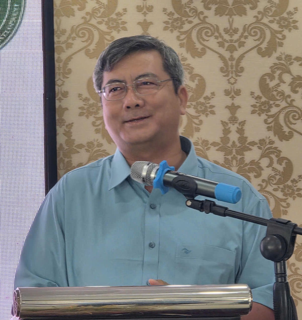 TS Trần Minh Hải, Phó Hiệu trưởng Trường Chính sách công và PTNT phát biểu chia sẻ tại Hội thảo. Ảnh: Nguyên Du