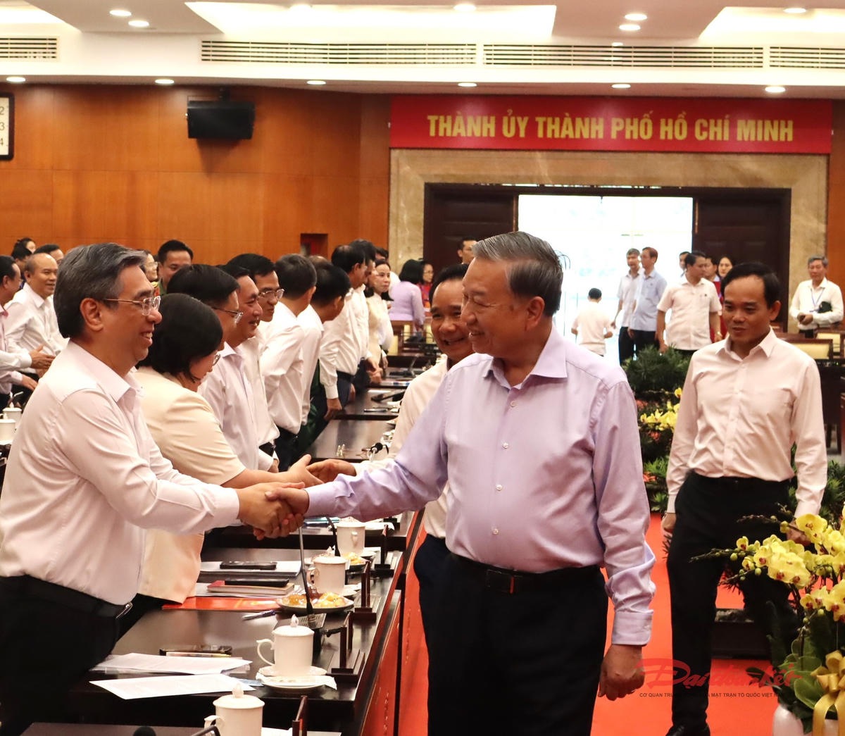 Tổng Bí thư, Chủ tịch nước Tô Lâm tại buổi làm việc. Ảnh: T.Luân.