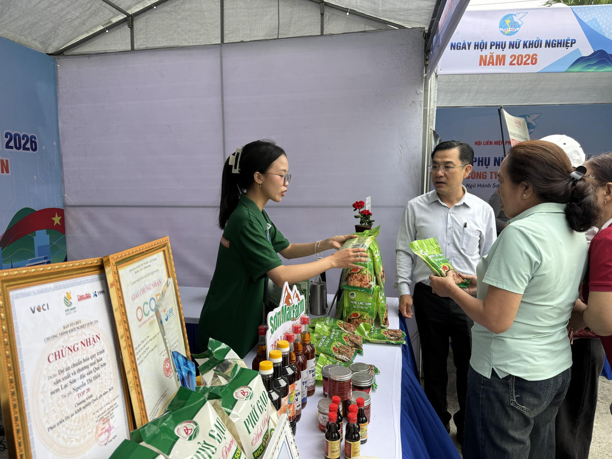 Đà Nẵng: Hỗ trợ phụ nữ khởi nghiệp, khẳng định vị thế xã hội