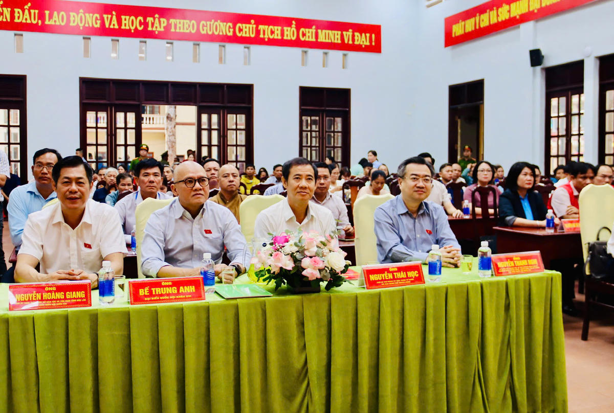 Các đại biểu dự hội nghị. Ảnh: TN.