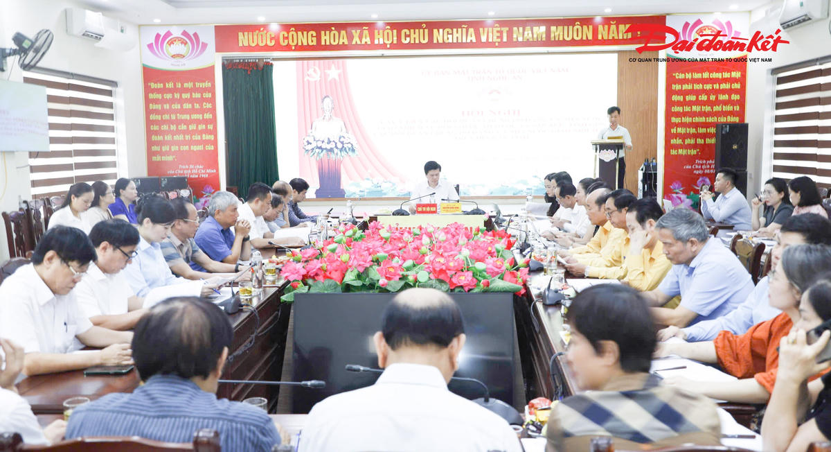 Nghệ An: Hội nghị góp ý Đề án tinh gọn các hội quần chúng