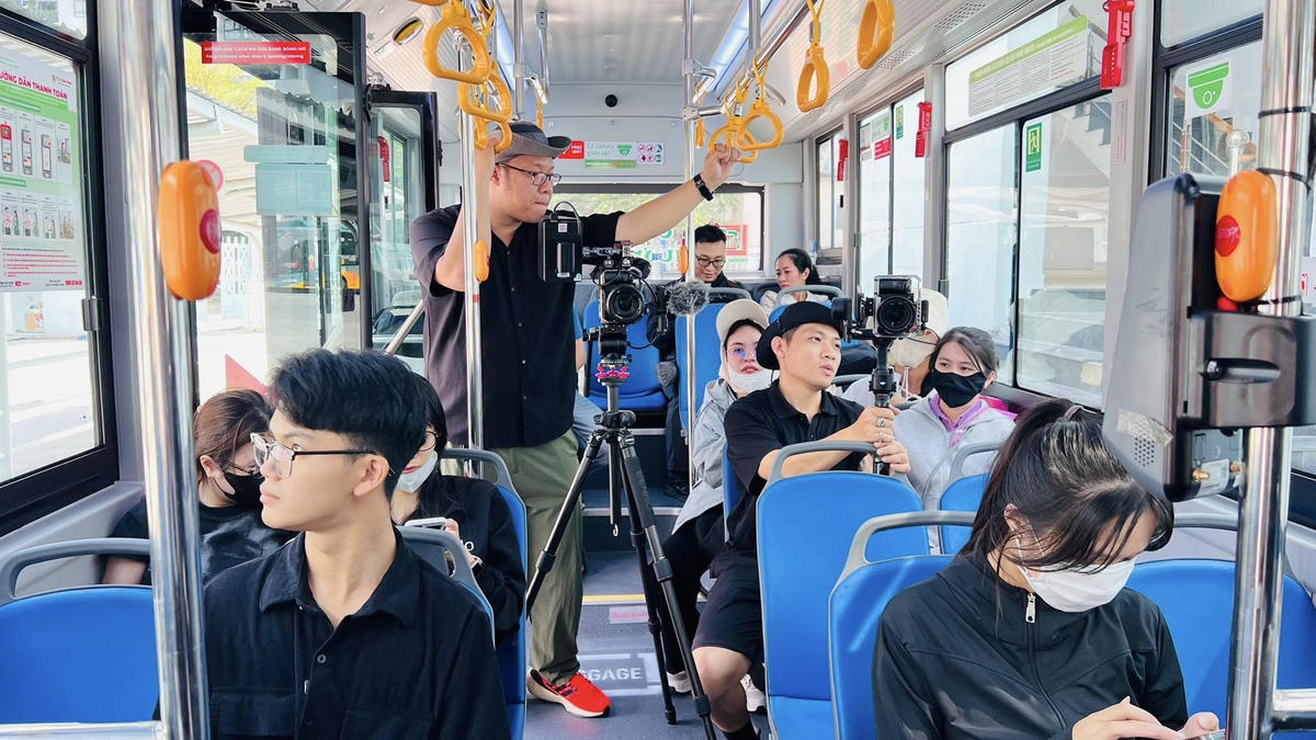 Chính sách (đề xuất) miễn phí vé xe buýt ở TP Hồ Chí Minh đang nhận được sự cộng hưởng tích cực từ cộng đồng. Ảnh: Đ.X.