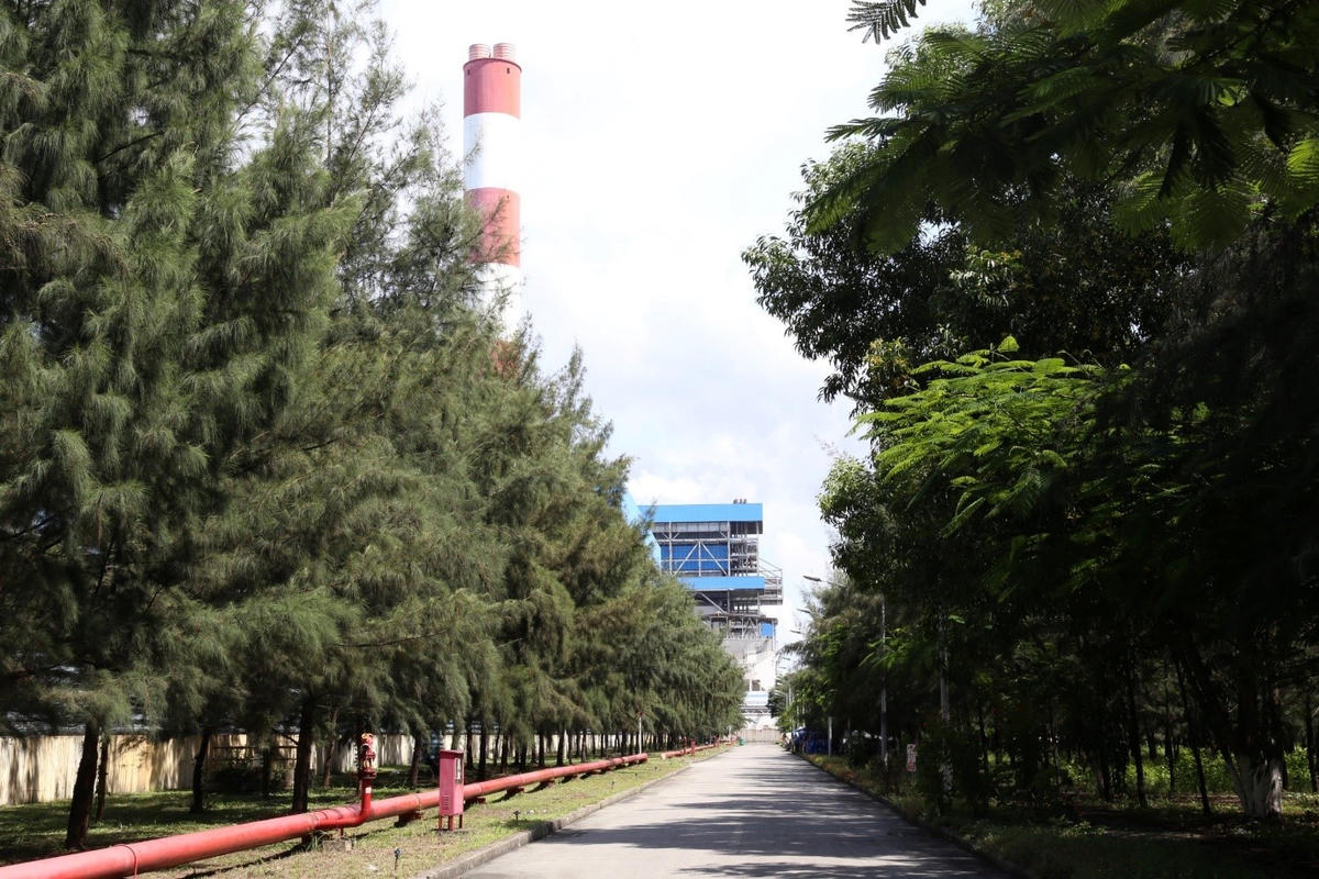 Khuôn viên xanh tại các nhà máy