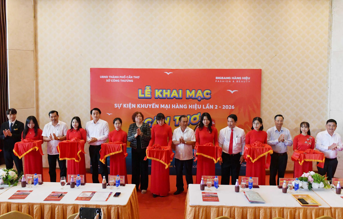 Hơn 500 thương hiệu tham gia sự kiện khuyến mại tại Cần Thơ 