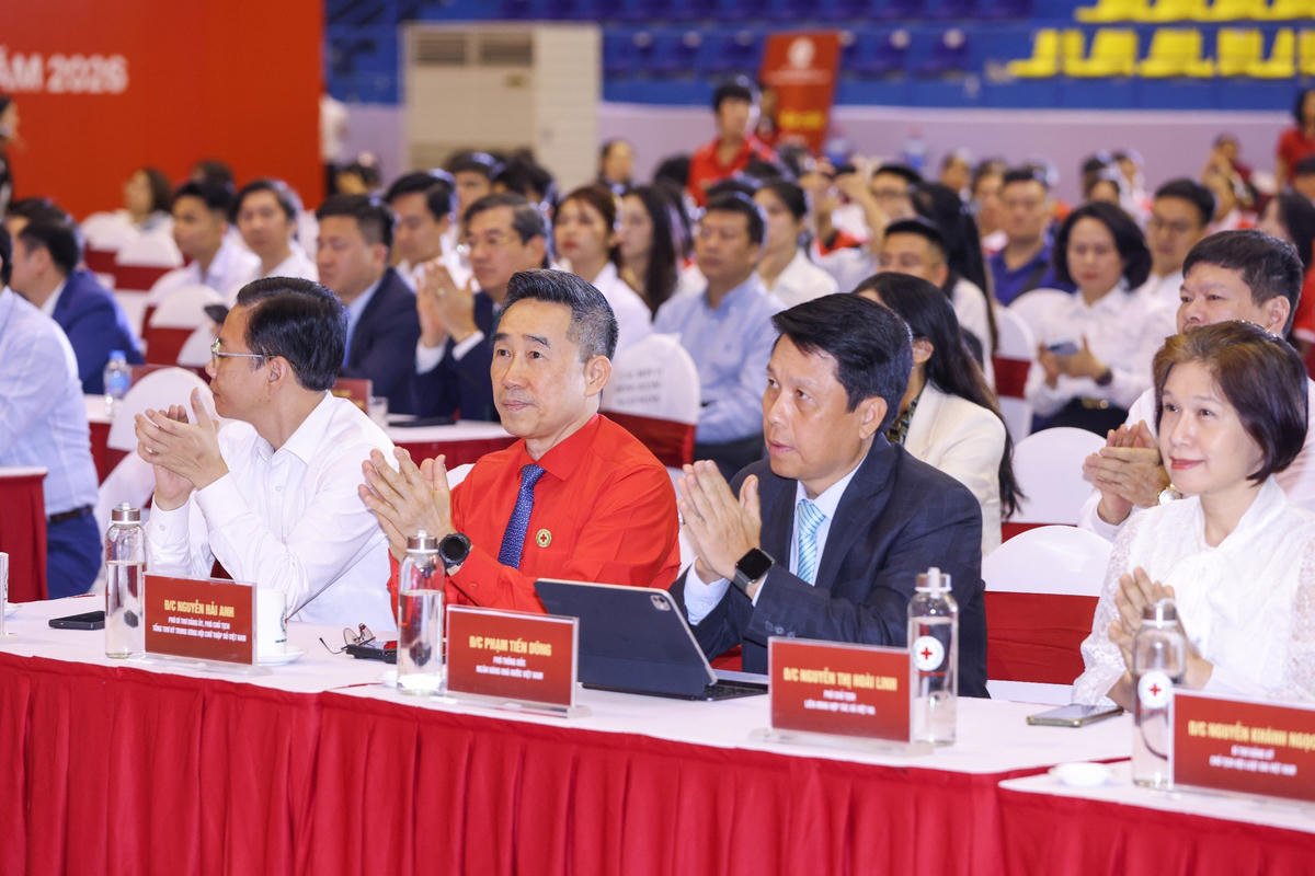 Gần 350 tỷ đồng được tiếp nhận tại Lễ phát động Tháng nhân đạo năm 2026