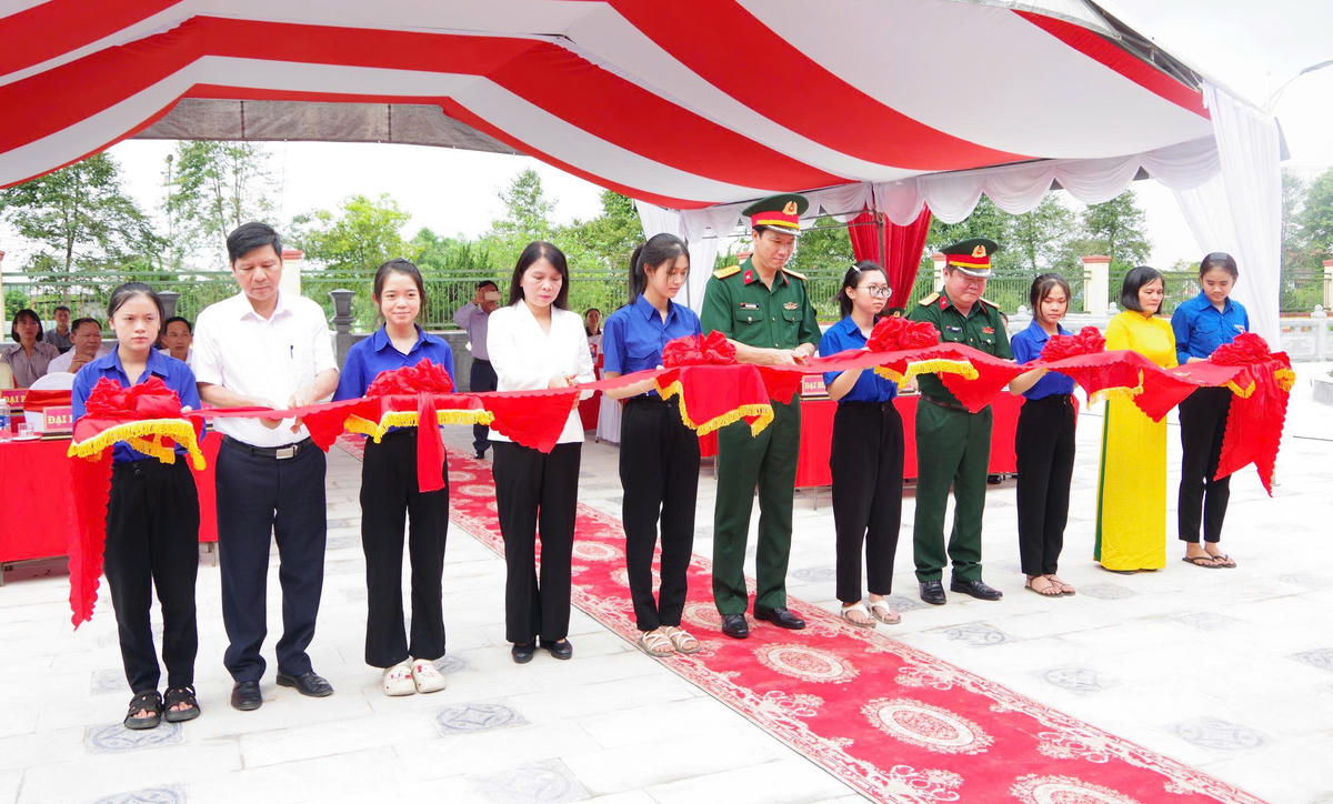 Quảng Trị: Khánh thành công trình tôn tạo Nghĩa trang liệt sĩ Vĩnh Linh