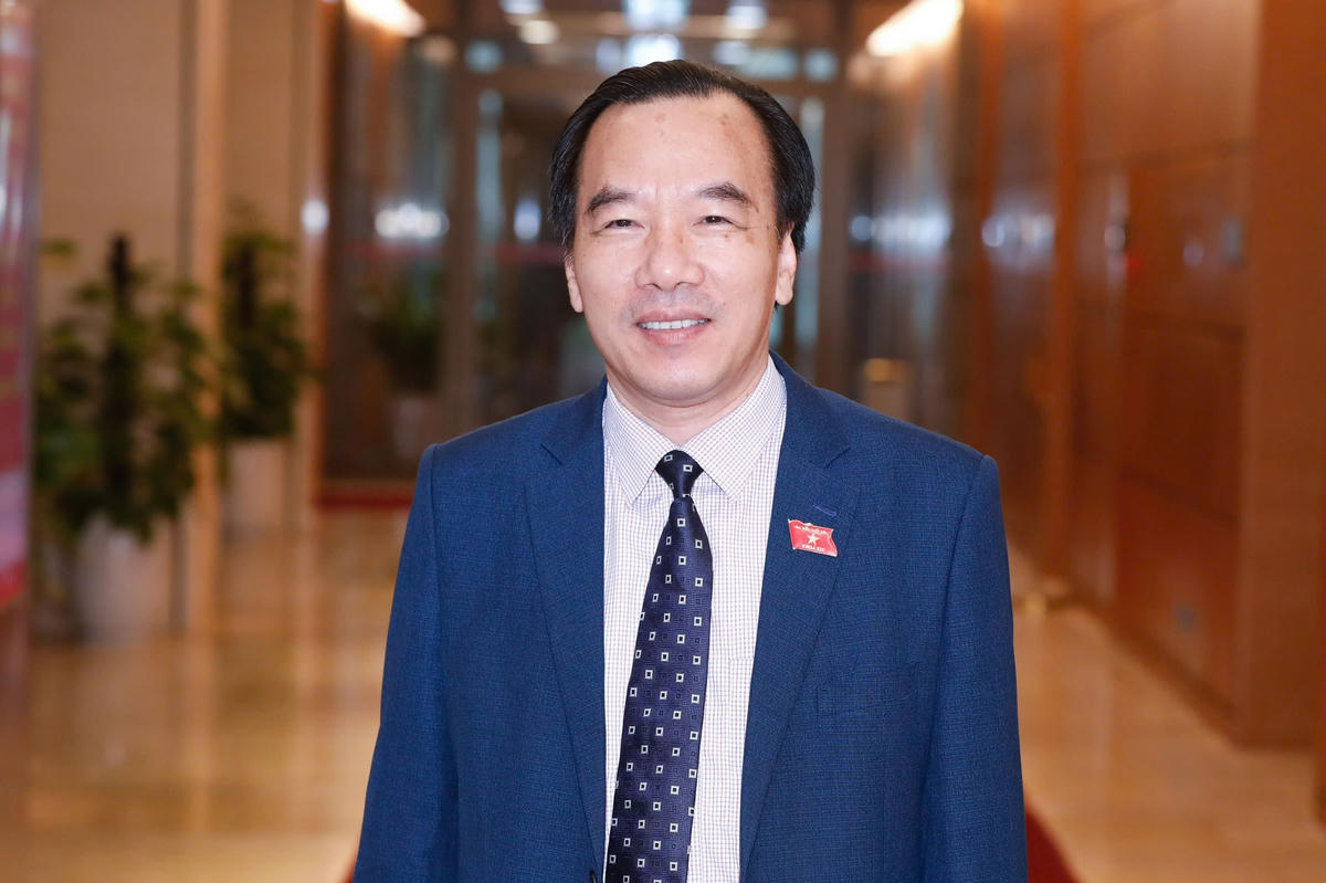 Ông Ngô Sách Thực - Ủy viên Đoàn Chủ tịch, nguyên Phó Chủ tịch Ủy ban Trung ương MTTQ&nbsp; Việt Nam. Ảnh: Quang Vinh.
