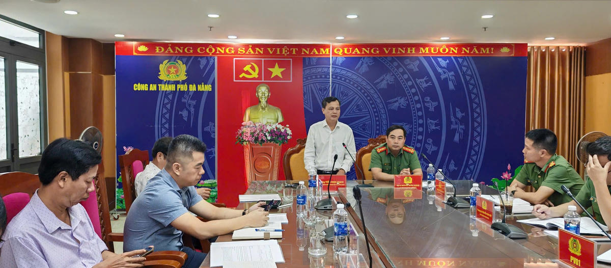 Ông Trần Ngọc Thạch, Phó Giám đốc Sở Khoa học và Công nghệphát biểu tại Buổi làm việc. Ảnh: CV.