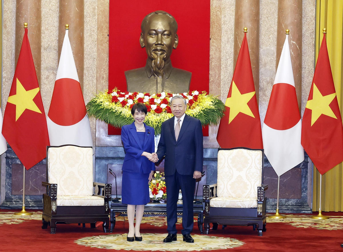 Tổng Bí thư, Chủ tịch nước Tô Lâm tiếp Thủ tướng Nhật Bản
