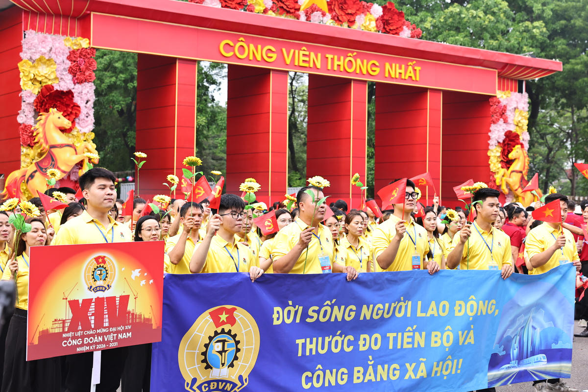 Tháng Công nhân 2026: Chuyển từ phong trào đến kết quả thực chất