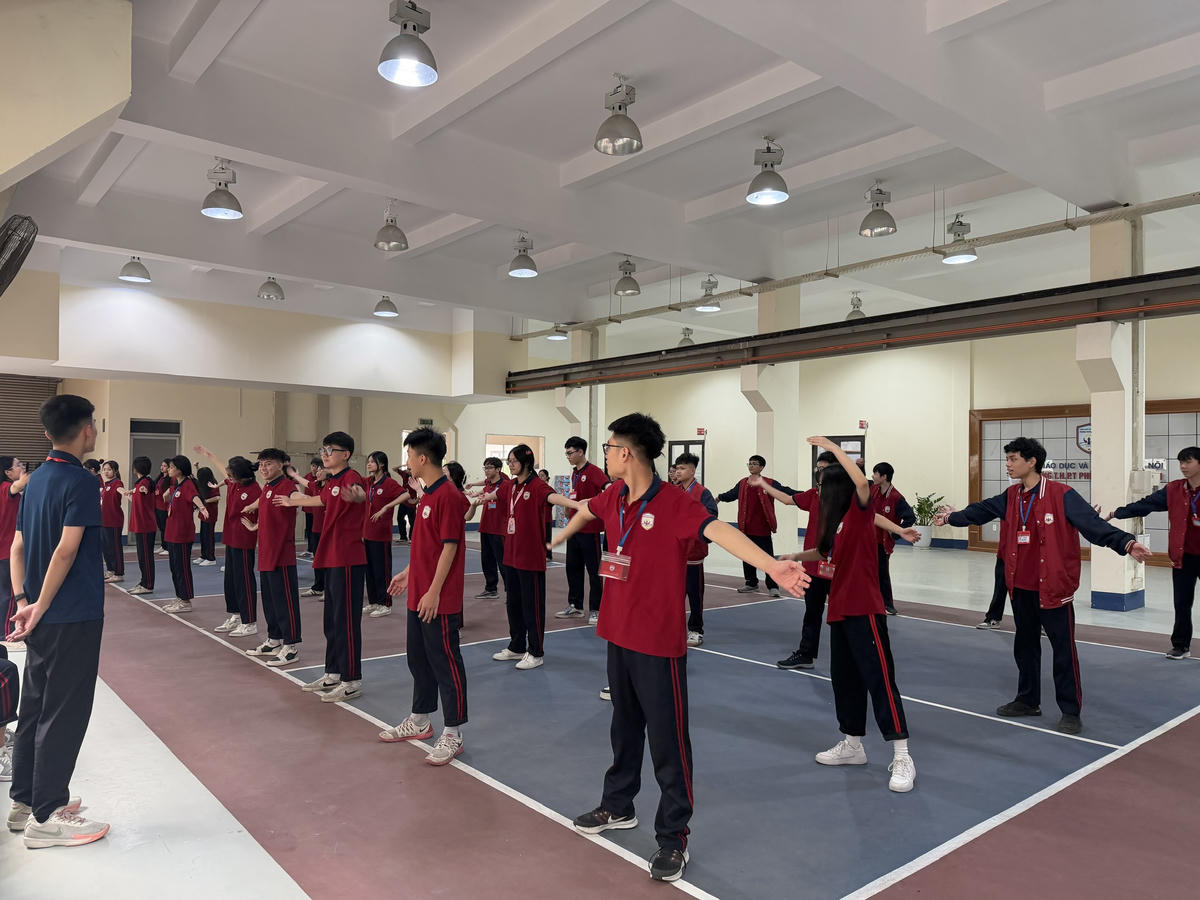 Một giờ học của thầy và trò Trường THPT Phùng Khắc Khoan (Hà Nội).