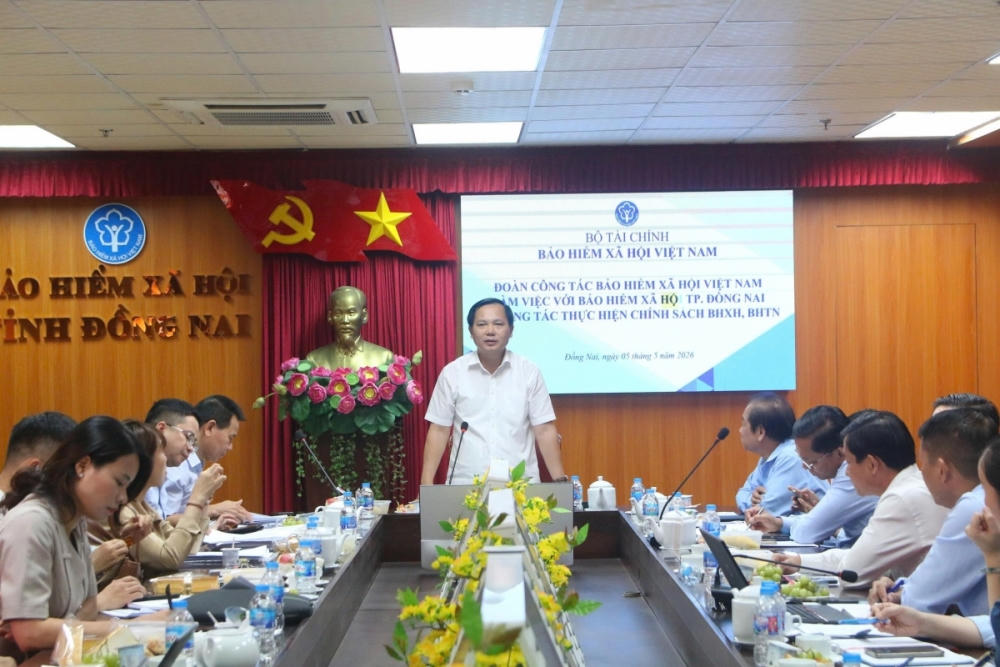 Toàn cảnh buổi làm việc. Ảnh: Trần Đức