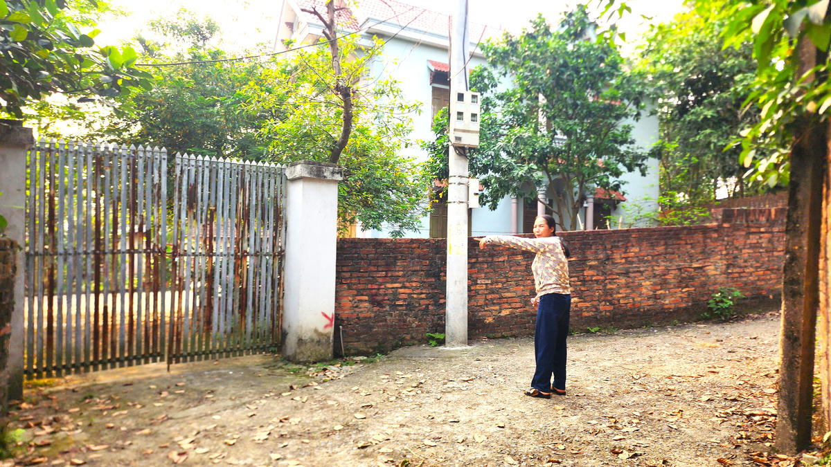 Những ngôi nhà khang trang sắp tới sẽ bị giải phóng mặt bằng nhường chỗ cho dự án mới. Ảnh: K.H.