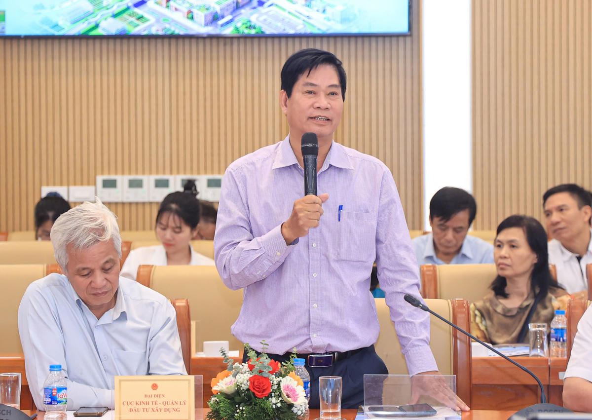 Ông Trần Bá Việt, Phó chủ tịch Hội Bê tông Việt Nam. Ảnh: TC