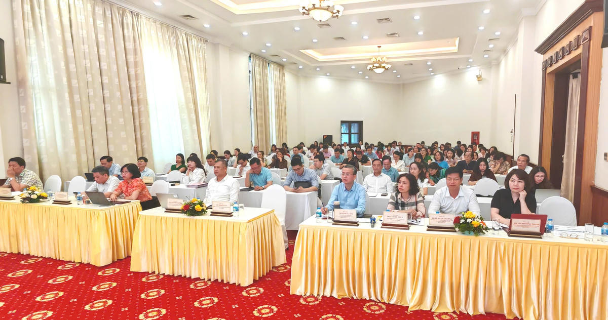 Quang cảnh Hội nghị Tập huấn. Ảnh: Văn Hoa