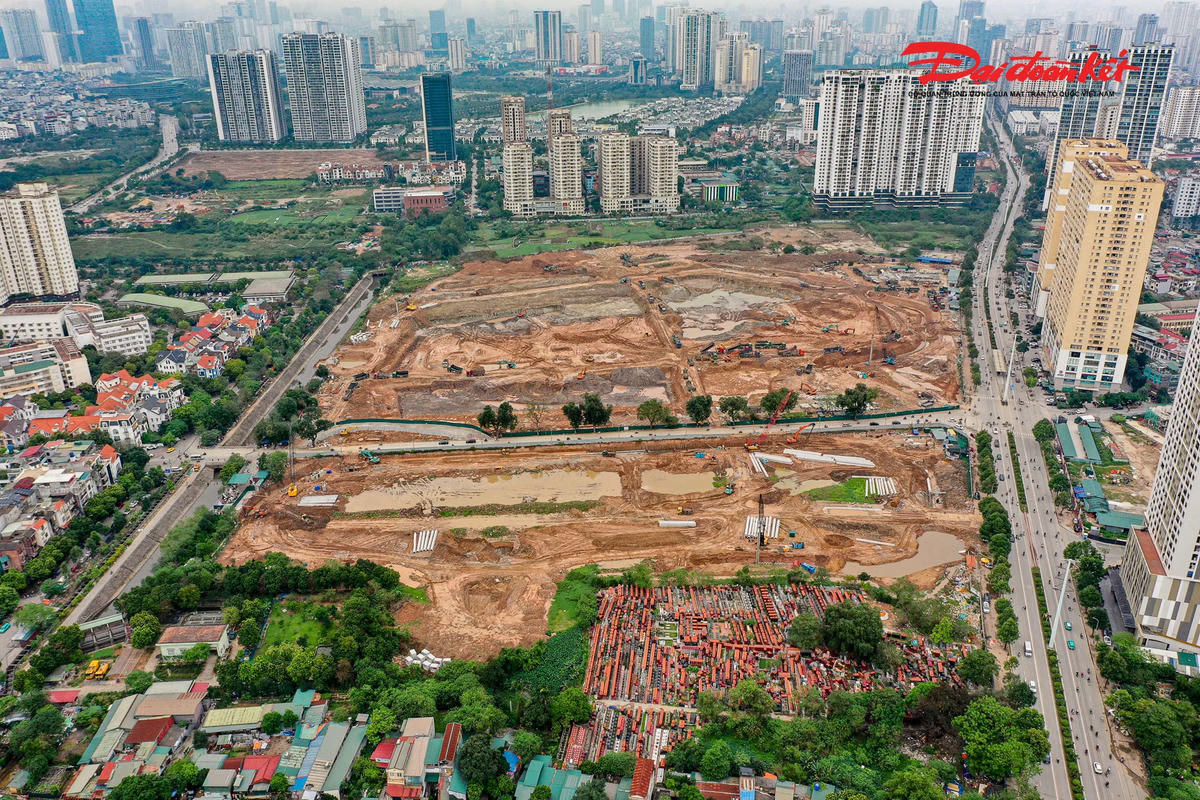 Dự án hồ điều hòa Mễ Trì – Đồng Bông 2.