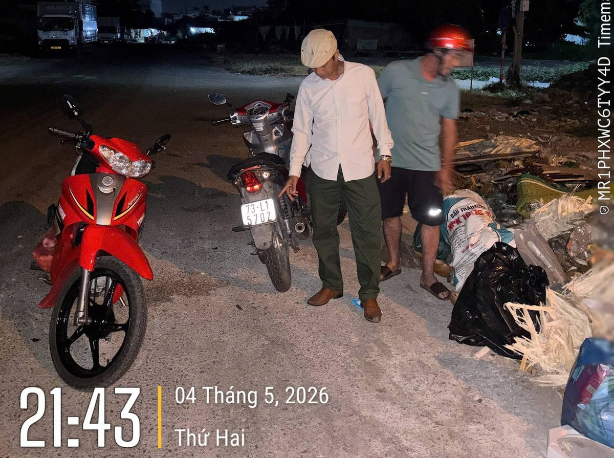Đà Nẵng: Mật phục, liên tục bắt xe đổ trộm xà bần, rác thải