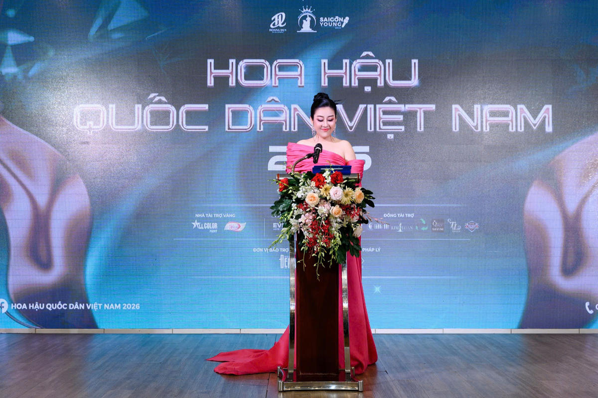 Nhà báo Huỳnh Ngọc Kim Trang, Trưởng Ban tổ chức cuộc thi.