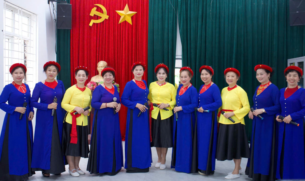 Không khí tập luyện của các thành viên CLB Dân ca xứ Nghệ tại Hà Nội cho sự kiện “Mạch Lam Giang 2026”.
