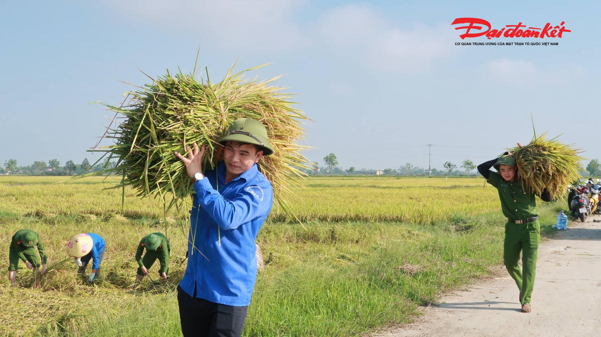 MTTQ Hà Tĩnh chung sức giúp dân khắc phục hậu quả thiên tai