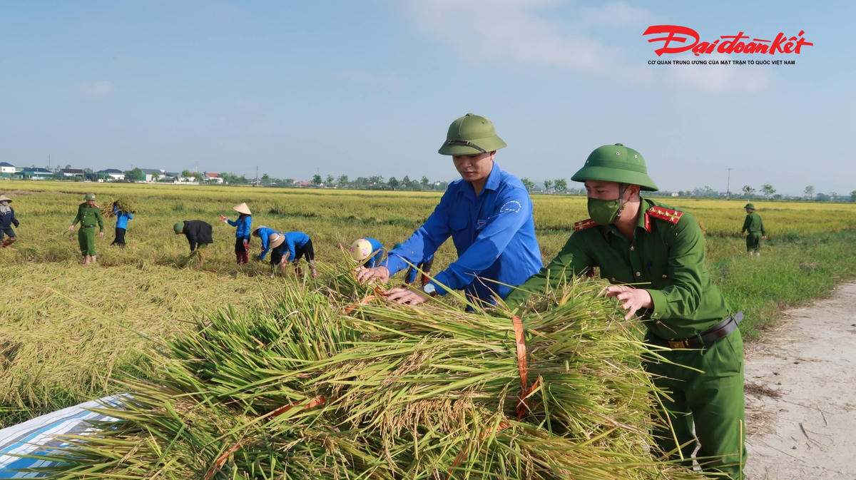 MTTQ Hà Tĩnh chung sức giúp dân khắc phục hậu quả thiên tai