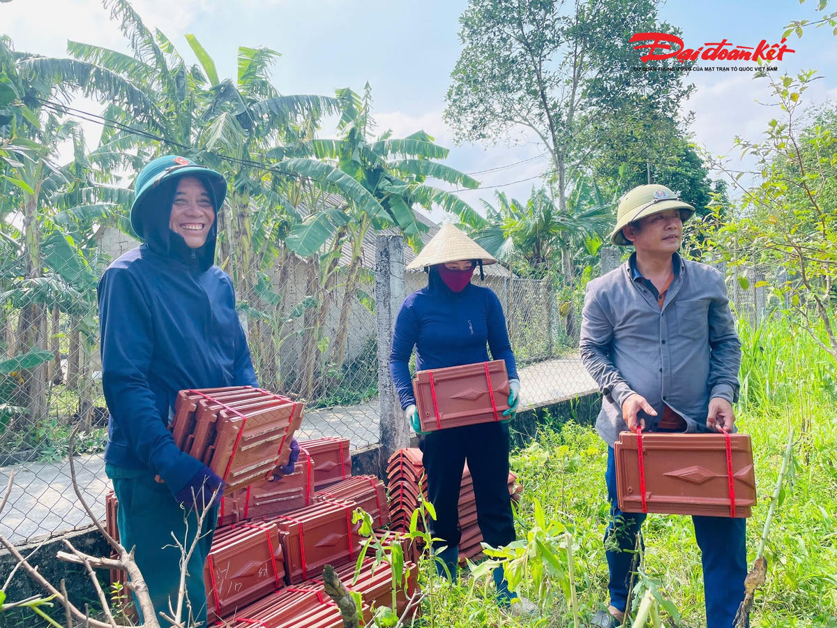 MTTQ Hà Tĩnh chung sức giúp dân khắc phục hậu quả thiên tai