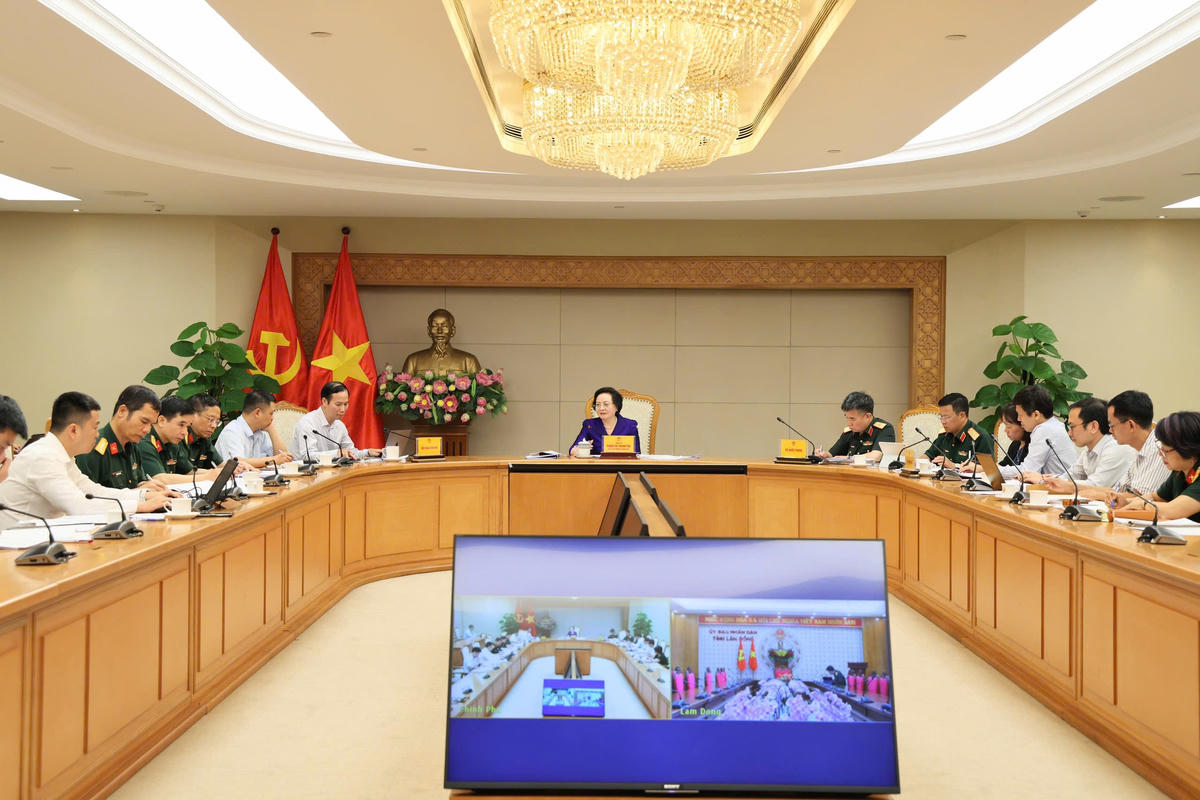 Quang cảnh buổi làm việc - Ảnh: VGP/Thu Giang